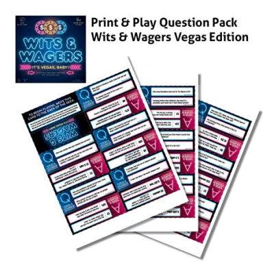  Wits & Wagers！数字当てクイズで知恵と運を競い合おう！